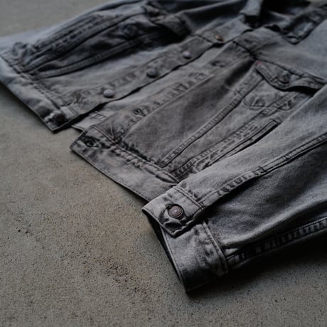［L］Levi's Trucker Jacket_Black Chemical