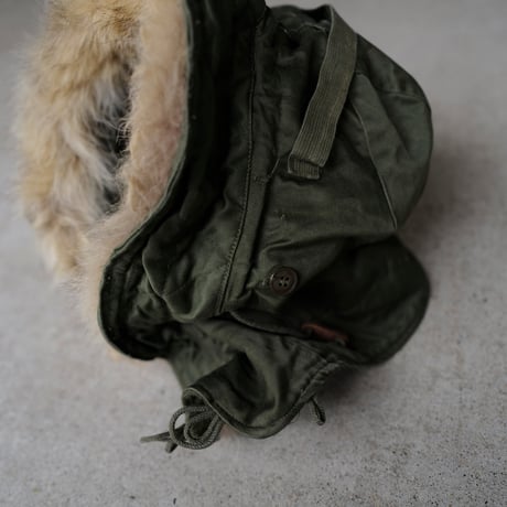 ［Free size］m51_first model_coyote fur hood_no.2