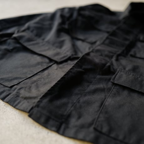 [M-Regular] Super Black_B.D.U. Conbat Coat_no.2