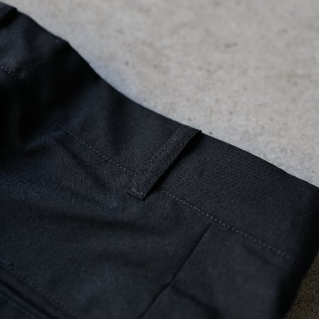 ［W33 L30］Vintage Black Pants_USNAVY Trousers_deadstock_no.2