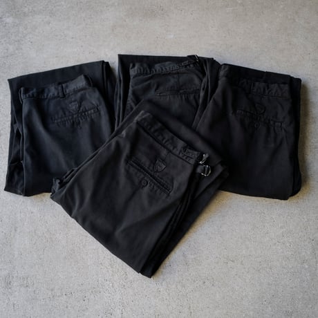 [W36 L30] Super Black_VINTAGE POLO Gurkha 2tuck Pants_no.12