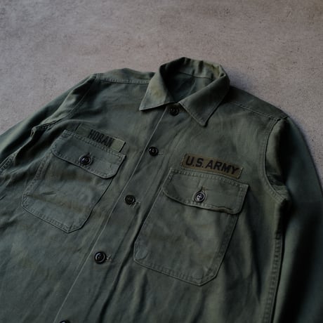 ［L fit］USARMY Olive Green Shirts_First model