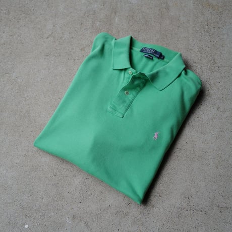 ［L］POLO SHIRT_MADE IN USA_80-90s vintage_no.5