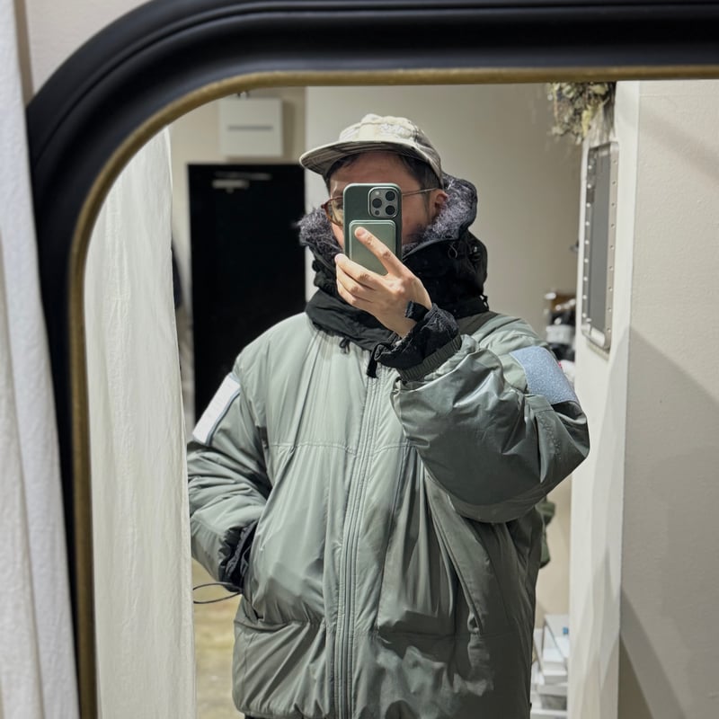 Anytee 後染めブラックm65 hood_deadstock フード Anytee 後染めブラックm65 hood_deadstock フード Super Black