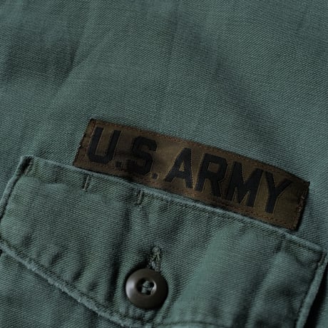 ［ 18 / XXL fit］USARMY Olive Green Shirts_no.6