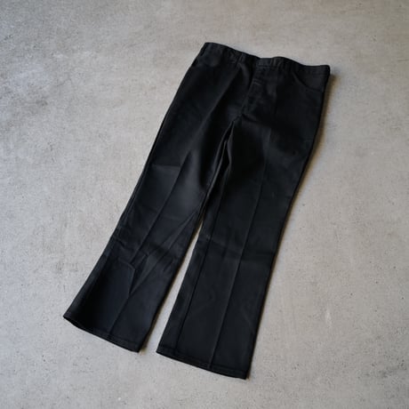 ［W38 L30］Vintage Black Pants_Dickies 4pocket_deadstock_no.3