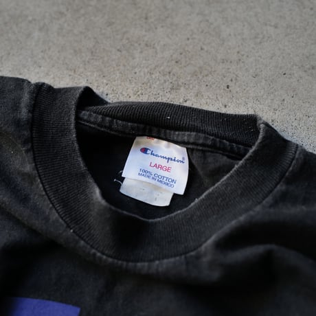 ［L］New York University_champion tee_90s