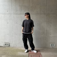 [anytee classics] Handmade Single Stitch Tee_Faded Black