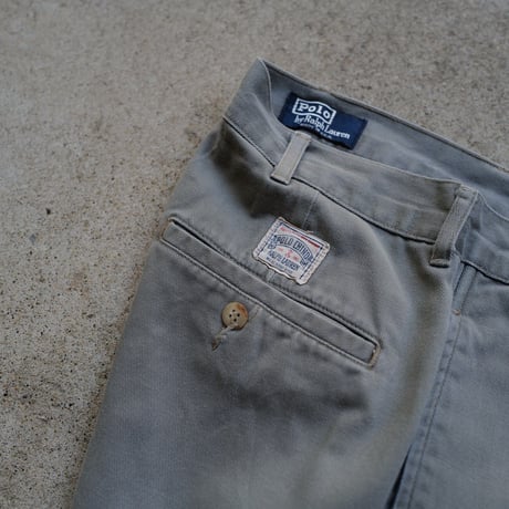 [W34] POLO CHINO SHORTS 2tuck_80-90s vintage