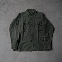 ［L (15 1/2)］USAMC Olive Green Shirts_Cotton100_no.4