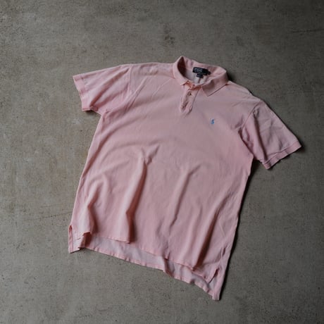 ［L］POLO SHIRT_MADE IN USA_80-90s vintage_no.6