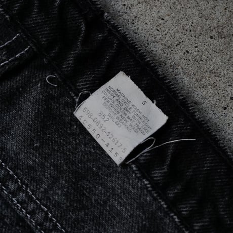 [W36 L30] Levi's 550_Sulfur Black Black Tab_90s_no.9
