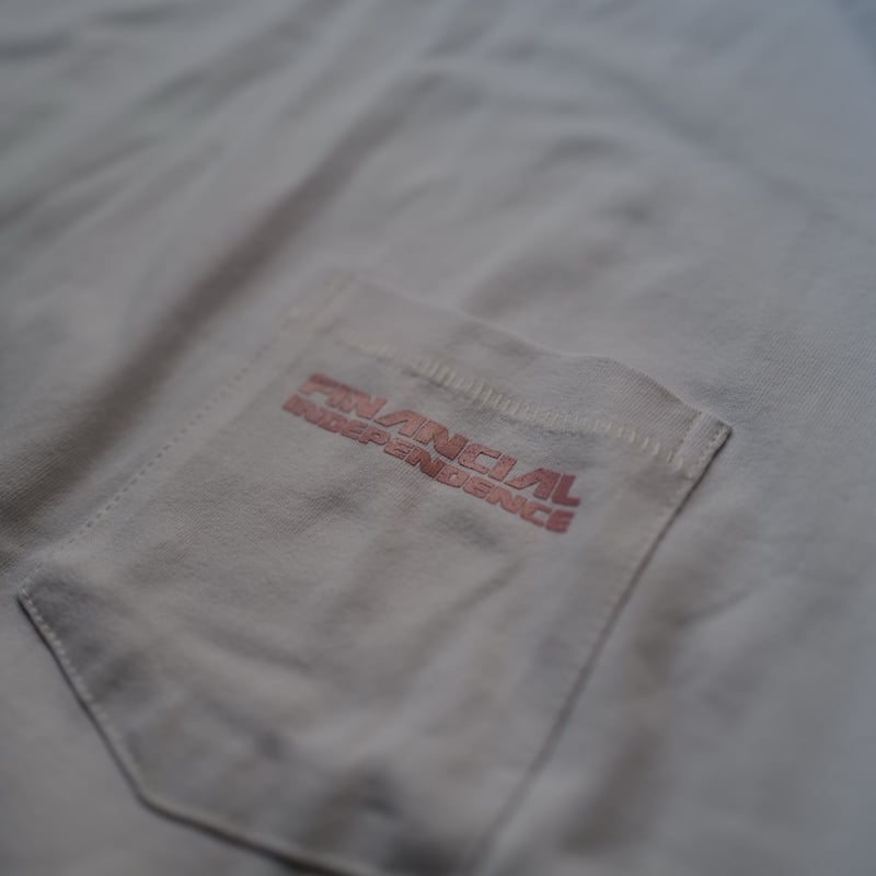 anytee classics］Financial Independent Pocket t