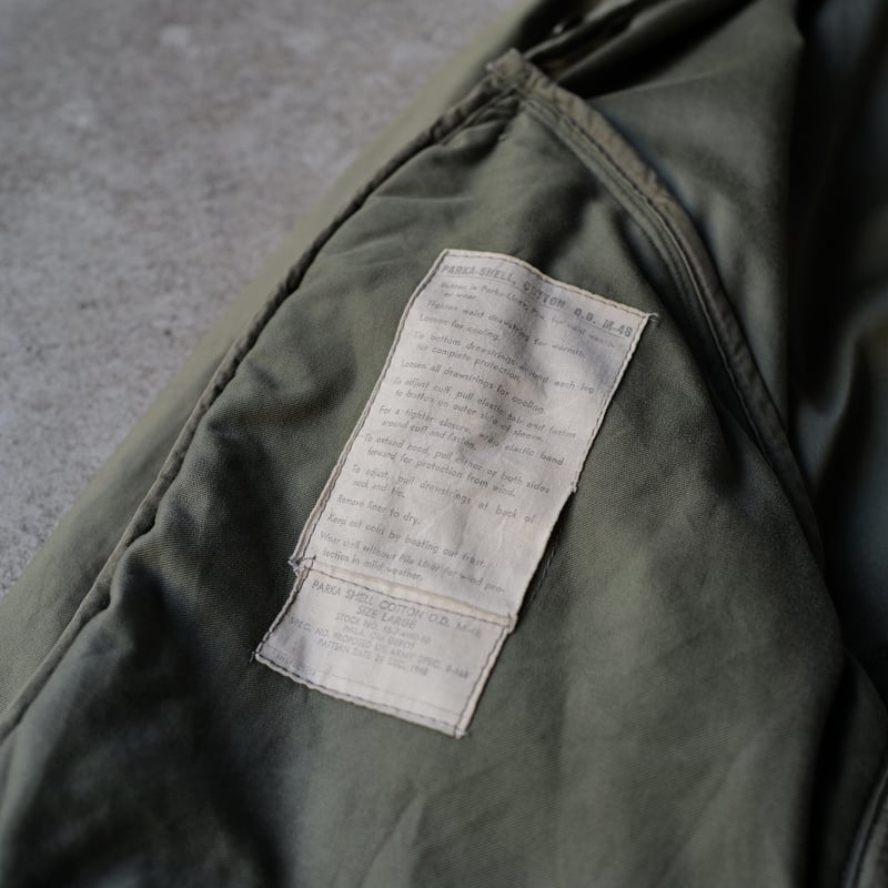 L］M48 Parka with Coyote Fur | anytee