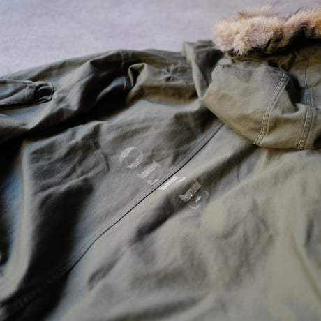 ［L］m48 parka with stencil