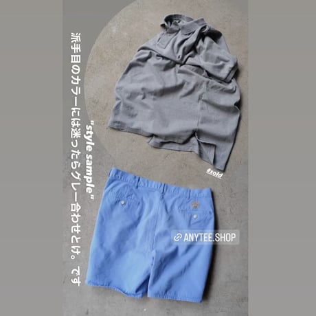 [W36] POLO CHINO SHORTS 2tuck_90s vintage