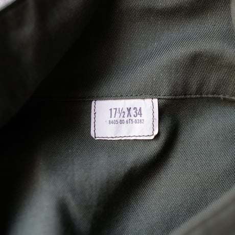 ［17 (1/2) XXL fit］USARMY Olive Green Shirts_no.7