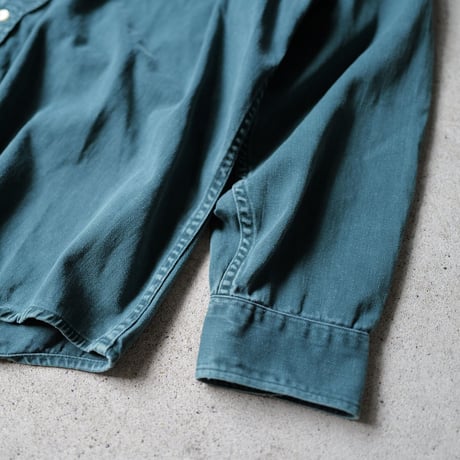 ［XL］PIGMENT DYED SHIRT_J.CREW _80-90s vintage_no.12