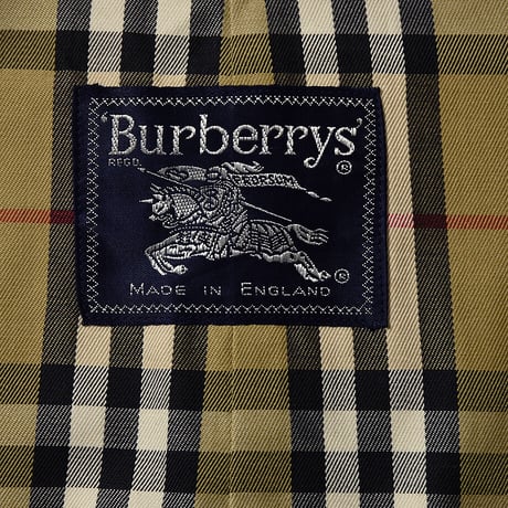 [XL] Burberrys Vintage_Single sleeve_cotton 100%_made in England