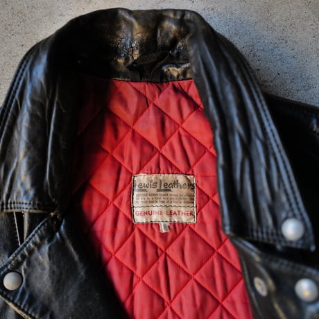 Lewis Leathers ELECTRA_made in UK_70s vintage