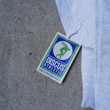 ［XL］Discus Athletic Pocket Tee_made in USA_1989 deadstock