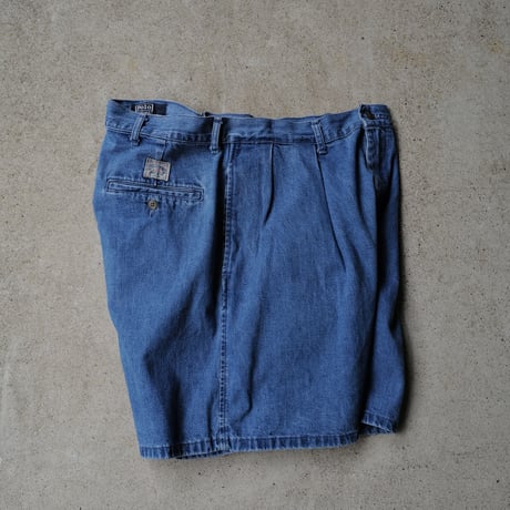 [W36] POLO DENIM 2tuck shorts_by Ralph Lauren_no.5
