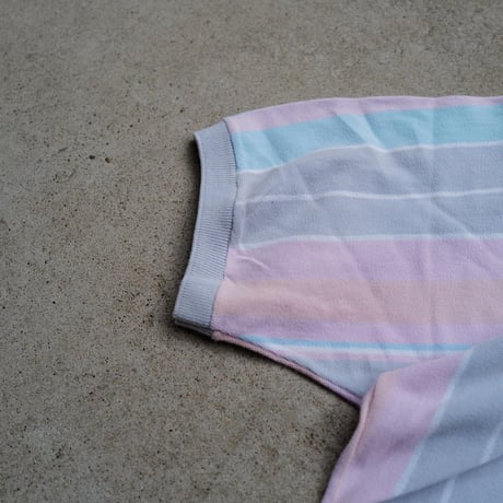 ［XL］POLO SHIRT_MADE IN USA_80-90s vintage_no.13