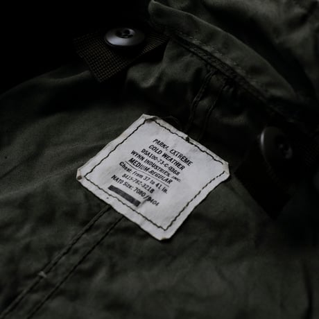 ［M］m65 parka_mini tag model_deadstock_no.104