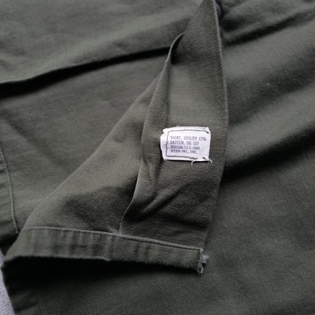 ［ XL (16 1/2)］USAIRFORCE Olive Green Shirts_Cotton100_no.5