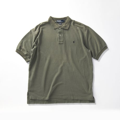 ［L］POLO SHIRT_MADE IN USA_80-90s vintage_no.17