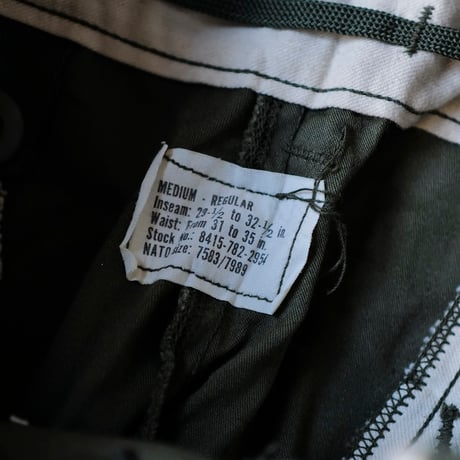 ［M-Regular］USARMY M-65 Trousers_deadstock_no.04