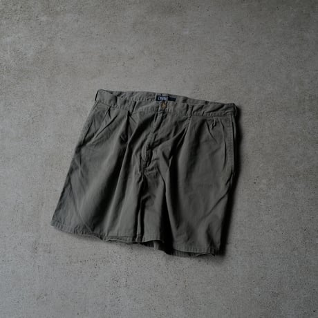 ［W37］VINTAGE POLO CHINO 2tuck SHORTS_Military Olive_no.6