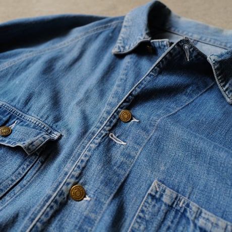 ［XL］POLO COUNTRY Denim Coverall _80s vintage