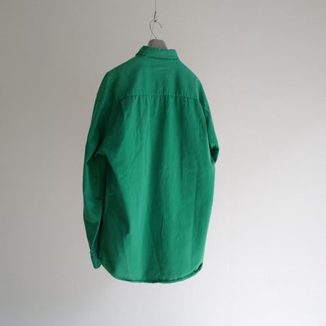 ［L］Old GAP_90s vintage_green shirt