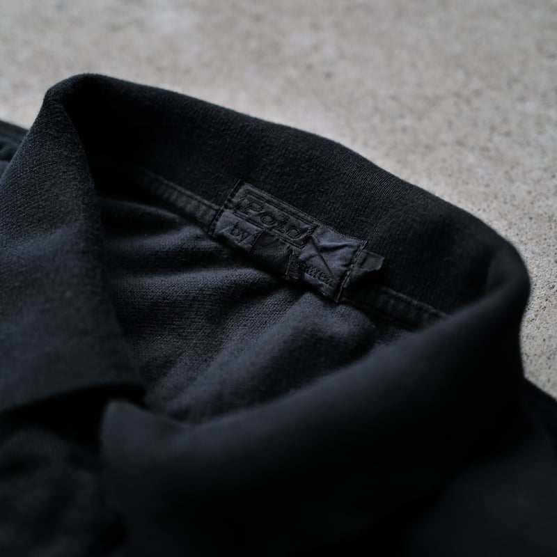 XL］Super Black_VINTAGE POLO SHIRT_made in USA_ 