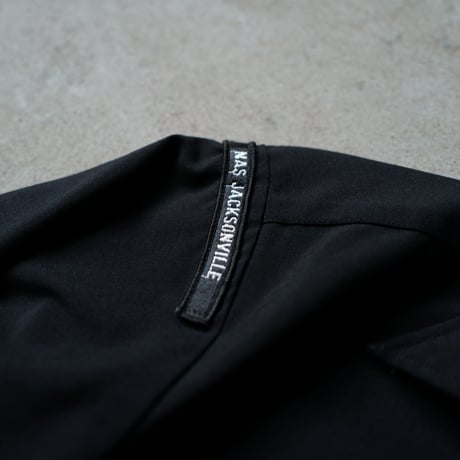 ［17 XXL fit］U.S.NAVY Black Shirt_deadstock_no.17