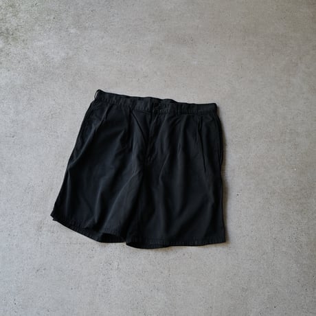 [W38] Super Black_VINTAGE POLO 2tuck Shorts_no.1