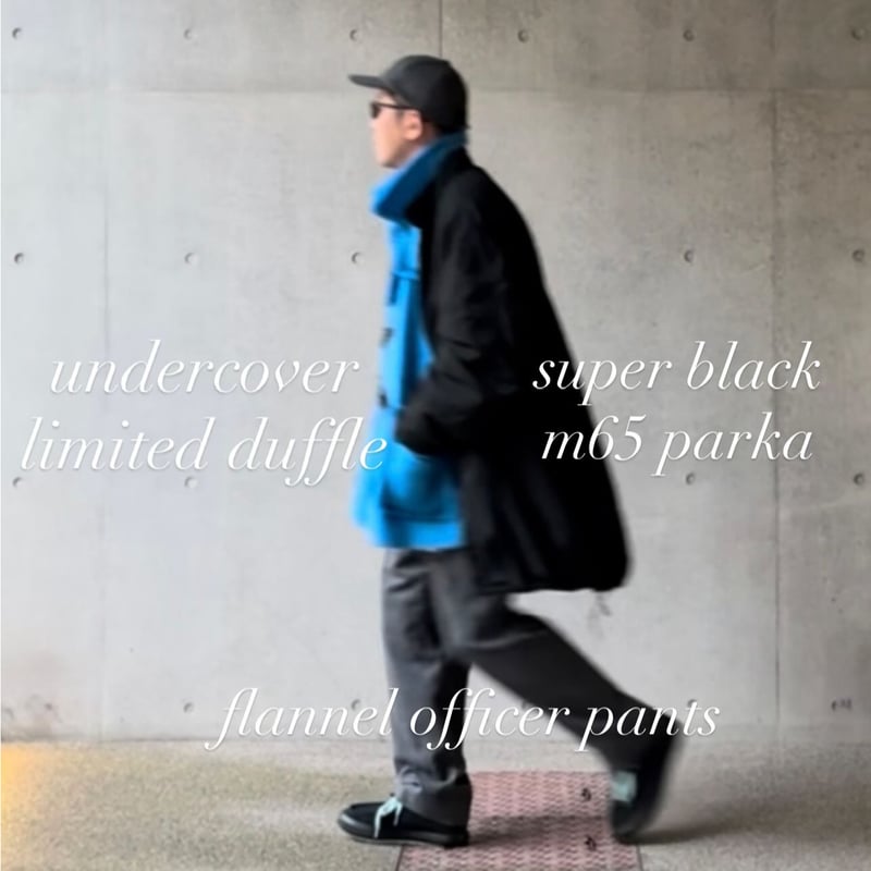 anytee classics] Officer Pants_Flannel Stripe