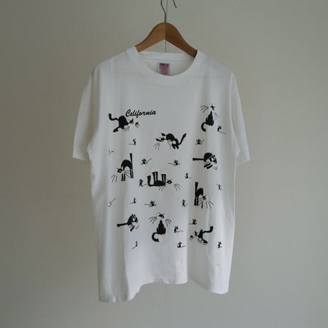 ［XL］Cat Tee Vintage_no.1