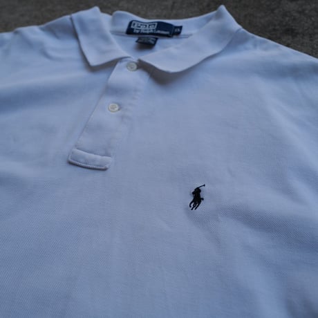 ［XL］POLO SHIRT_MADE IN USA_80-90s vintage_no.4