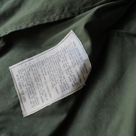 ポップアップ先行［M］m65 parka_Mini Tag model_no.18