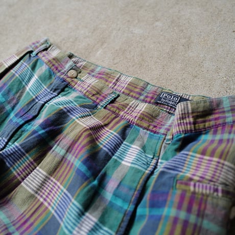 [W36] USA POLO SHORTS 2tuck_90s vintage