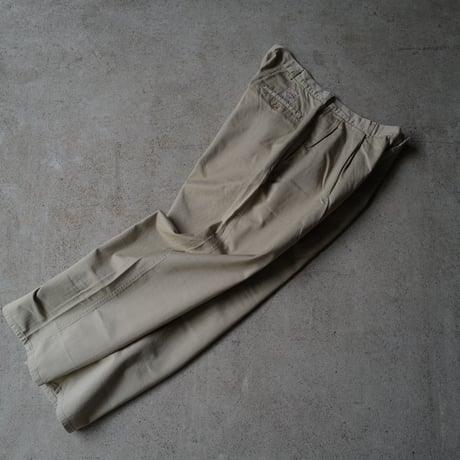 [W38 L30] POLO CHINO 2tuck_MADE IN USA_80-90s vintage_no.1