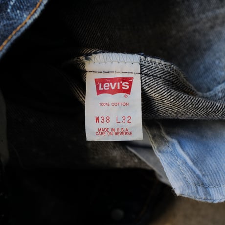 [W37 L34] Levi's 550_GALACTIC WASH_80s_no.1