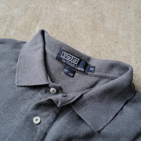［XXL］POLO SHIRT_MADE IN USA_80-90s vintage_no.31