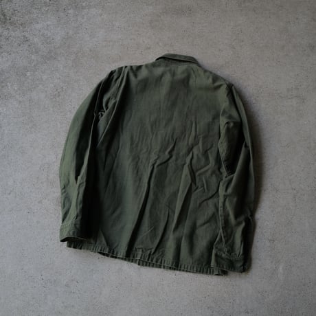 ［L (15 1/2)］USARMY Olive Green Shirts_Cotton100_no.18