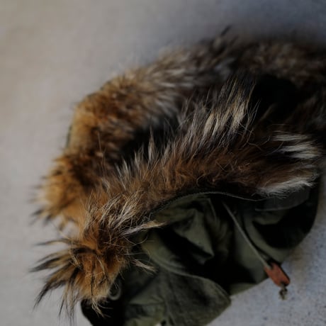 ［Free size］m51_coyote fur hood_no.5
