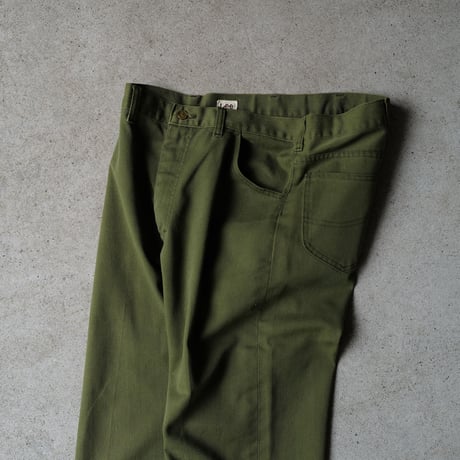 ［W36 L31］Lee Riders Olive_70's