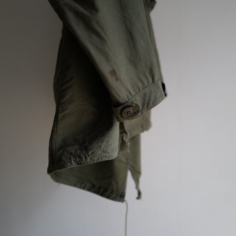 【希少】40s M48 Parka Lサイズ フルセット【ヴィンテージ】 DEADSTOCK KOREAN WAR US ARMY M-1948 PARKA SHELL & M-1948 PARKA