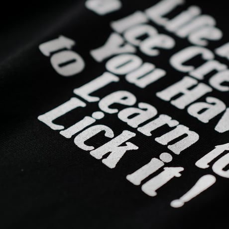 [anytee classics] Ice Cream Tee_Black body